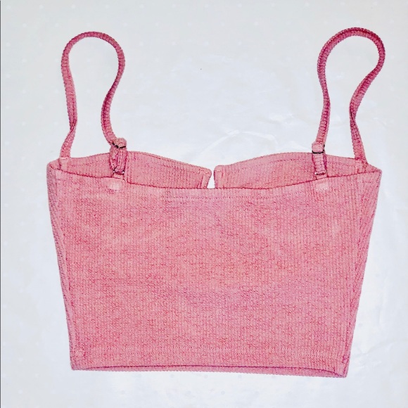 light pink crop top - 1 left!! - Picture 2 of 7